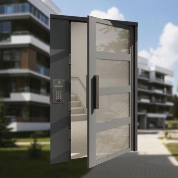 Estura Evolution : La Porte de Hall Parfaite pour un Habitat Collectif Sécurisé