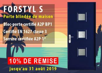 Portes blindées de maison FORSTYL S