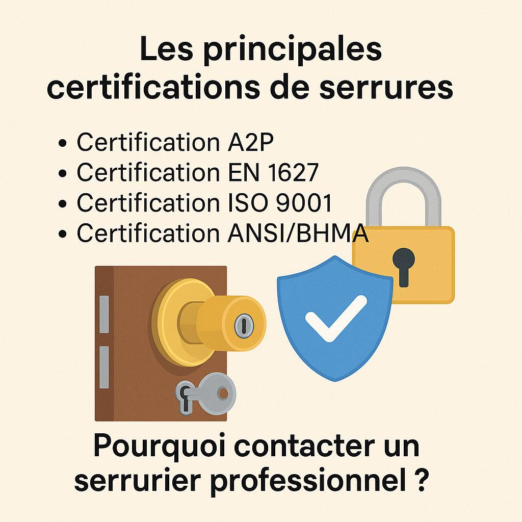 Tout savoir sur les certifications des serrures et pourquoi faire appel à un serrurier professionnel à Genève