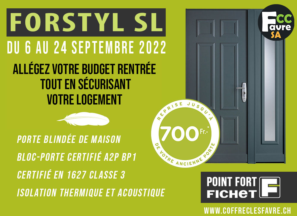 Offre Septembre 2022